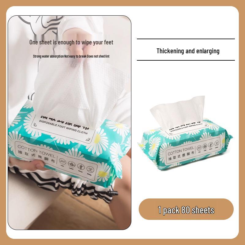 

Одноразовое полотенце для ухода за ногами: Впитывающая, мягкая салфетка для вытирания ног для дома и отеля, для ванной