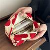 Women Large Capacity Heart Print Pattern Makeup Bag Clutch Cosmetic Organizer Travel Wash Toiletries Storage Bag Makeup Pouch