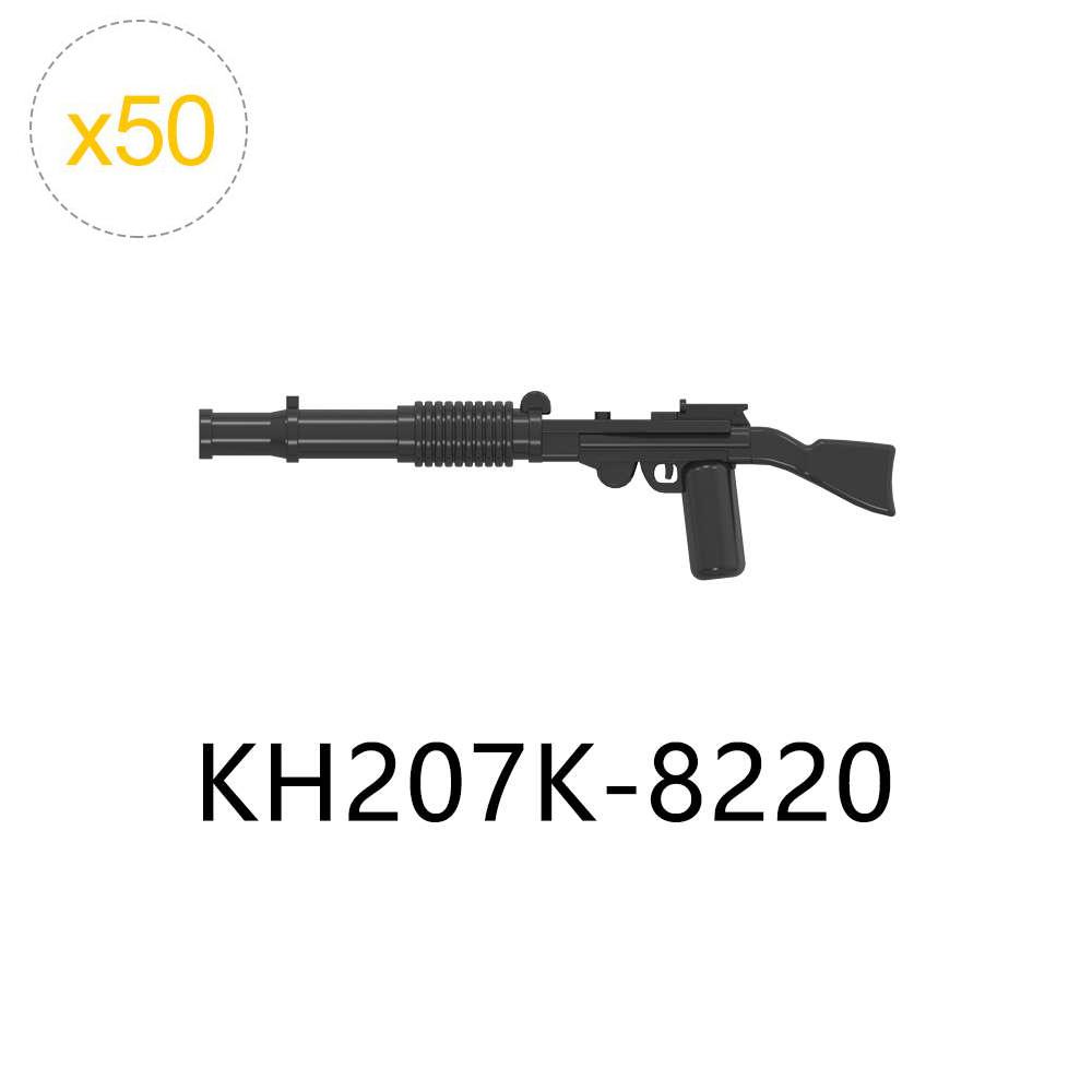 50pcs/lot Gun Pistol Space Soldiers Military War Weapon Compatible Figure Building Blocks Educational Toys For Children Boy Kid