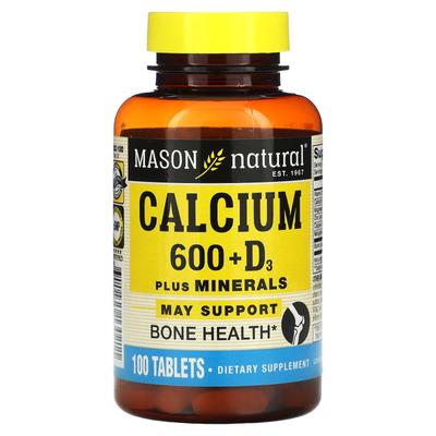 Calcium 600 + Vitamin D3, 100 Tabletten