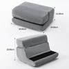 Portable 4 Angles Tablet Pillow Stand Adjustable with Pockets E-reader Reading Pillow Cushion Comfortable Reading Holder Travel