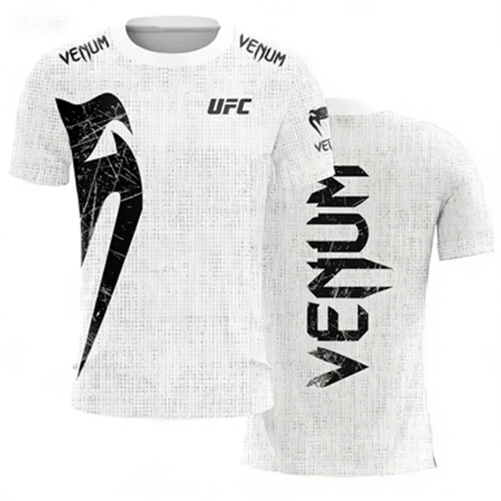 Fashion Breathable Men's Sports T-shirt Summer Outdoor Breathable Man Clothes 3D Print Quick Dry Short Sleeve Tops