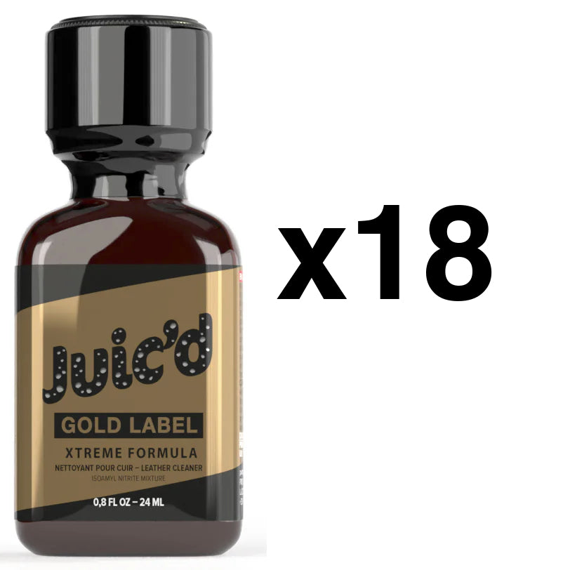 JUIC'D GOLD LABEL 24ml x18 - BGP Leather Cleaner - LC Packs