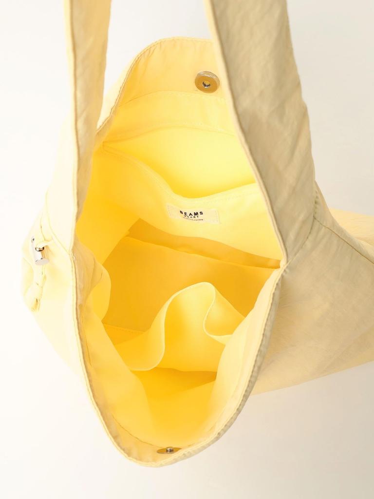 Beams Heart Canvas Tasche, Raffung am Henkel, Tragetasche, Damen, HELLGELB, Einheitsgröße