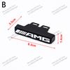 1pc ABS AMG Grill Grille Emblem For AMG Mercedes-Benz W463 W464 W461 G63 G65 Grille Sticker Emblem Badge Sticker Car Accessories