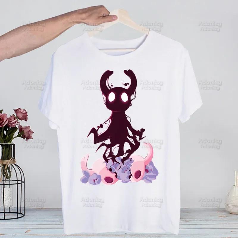 Hollow Knight Game Shirt Novelty  Vintage Crew Hollow Crew Team Neck  Unisex's T-Shirt Wo Unisex Top Tee Gift Streetwear Shirt
