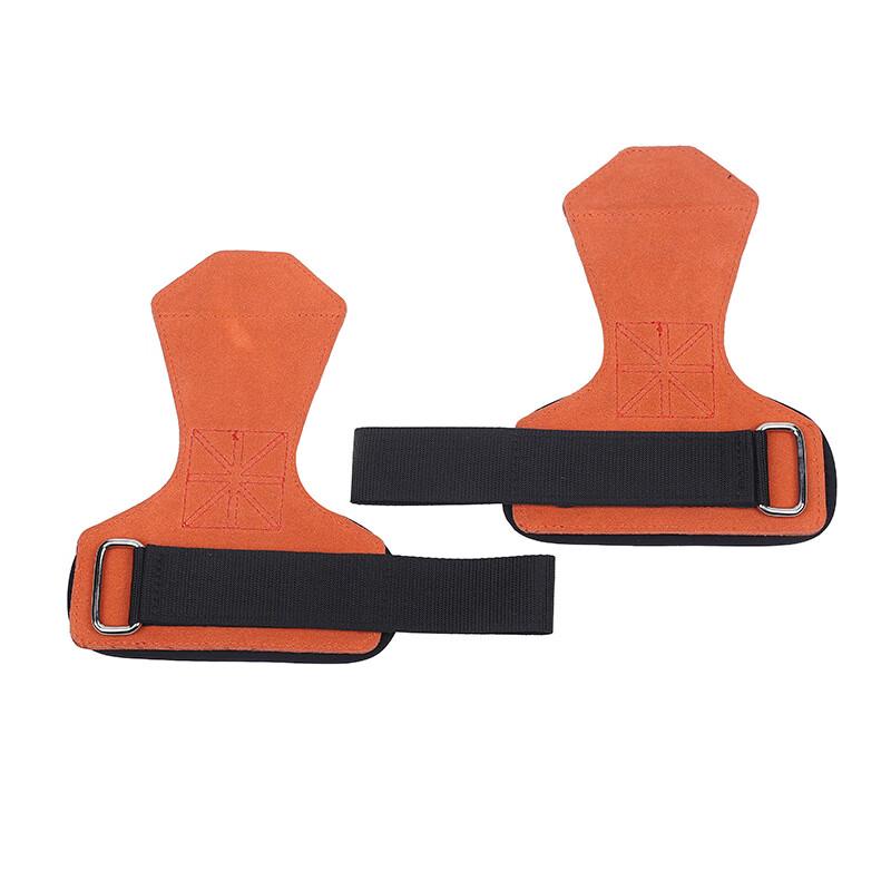 Qishanyi Cowhide Weightlifting Wrist Support Straps