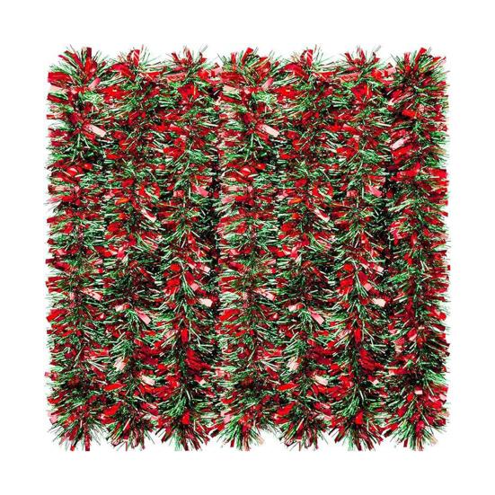 2/4/6/8/10Pcs Christmas Color Strips Christmas Ribbons Garland Indoor Outdoor Festive Decor