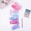 2M Dance Ribbons Rhythmic Girl Art Gymnastics Ballet Streamer Twirling Rod Rainbow Stick Sports Training Ribbon Dancer Wands