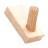 Wood Wall Hook Orderly Storage Smoother Surfaces Beautiful Practical Coat Hooks for Living Room Bedroom Kitchen