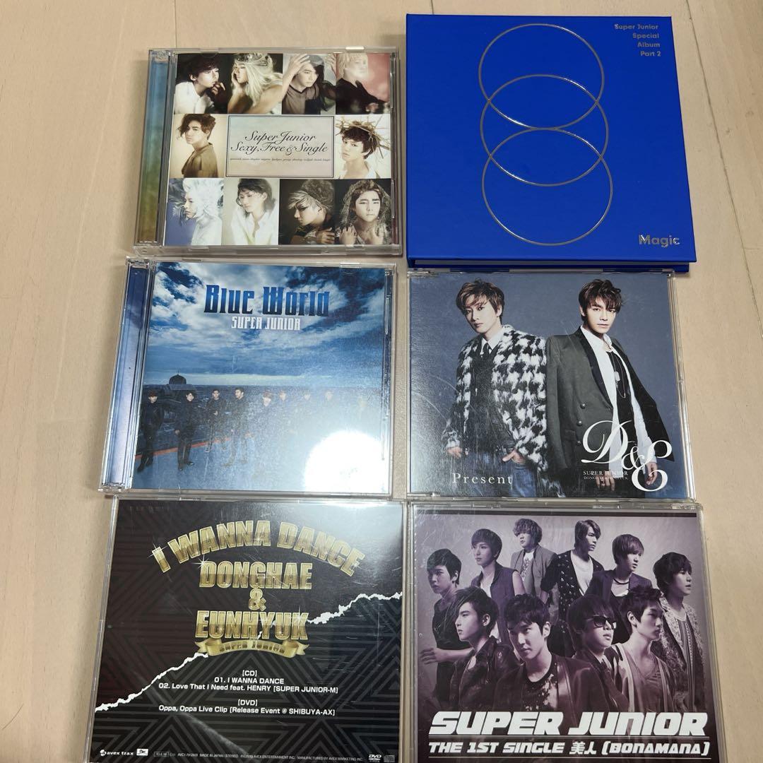 

[USED] Super Junior 6set