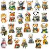 50pcs Set Cute Fantastic Animal Graffiti Stickers Aesthetic Artwork for Fridge Laptop Phone Diary Stationery Kids Creative Toy
