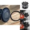 Rotatable Spice Rack With Solid Seasoning Bottles For Kitchen Storage And Dining Use