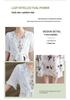 2026 Summer Fashion Chiffon Two-Piece Skirt Set for Middle-Aged & Elderly Women - Short Sleeve Dress