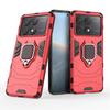 For Cover Xiaomi Poco F6 Pro Case For Poco F6 Pro Capas Phone Back Armor PC Bumper Ring Holder Magnetic Cover Poco F6 Pro Fundas