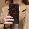 Amber Retro Leopard Print Phone Case For iPhone 17 16 15 14 13 12 11 Pro Max 15 Plus 17Air Shockproof Dustproof Soft Back Cover