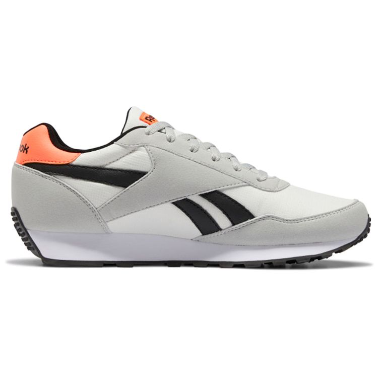 Reebok Royal Rewind Run Fabric Sports Shock Absorbing Durable Low Top Lifestyle Casual Shoes Men Sneaker Gray Black FX0993