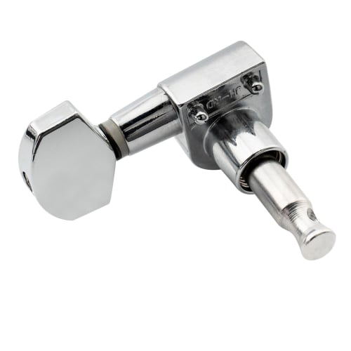 Musiclily Pro 6-Pin 2-Pin Guitar Tuners for SQ Squier Stratocaster/Telecaster Electric Guitars, Chrome