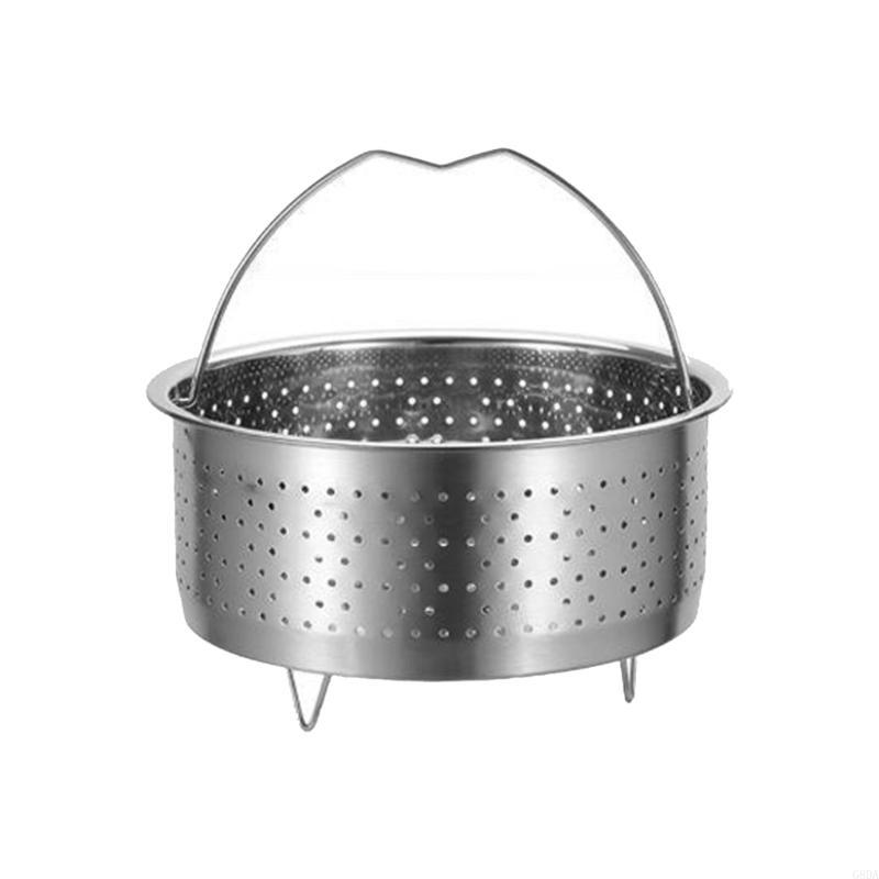 G8DA Steamers Basket with Handle Strainer Steaming Vegetable Steamers Rack