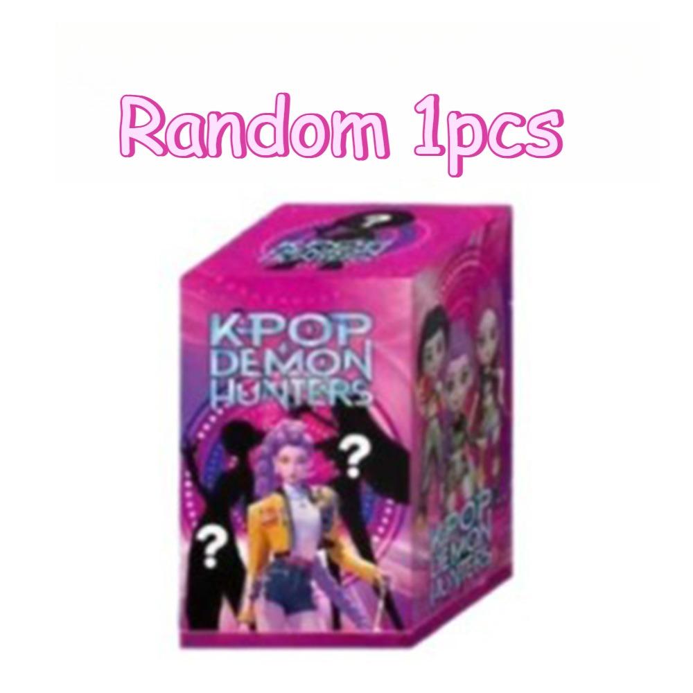 Anime KPop Devil Hunter Blind Box Disassembly Fun Blind Bag Small statue Peripheral model Desktop Blind box decoration gift