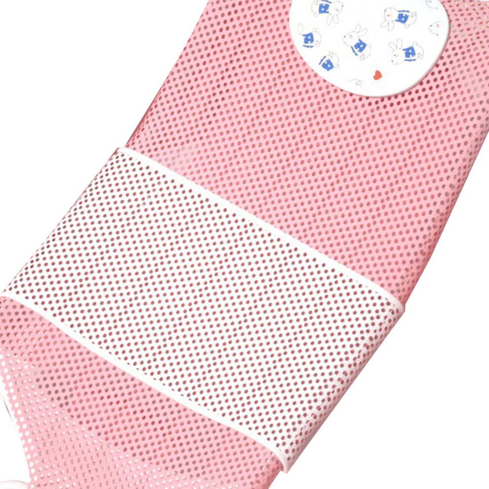 Universale Baby-Badewannen-Netzständer, verstellbar, Rosa, rutschfest