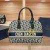 2024 Women's Large Capacity Boston Pillow Printed Tote Handbag