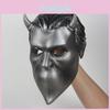 Maschera Testa di Fantasma Copricapo Roccia Lattice Rotolo Ghoul Senza Nome Band Crocifisso Papa Emeri Maschera Casco in Lattice per Adulti Costumi Cosplay di Halloween