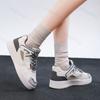 Fashion Women's Outdoor Non Slip Sneakers 2025 Autumn New Vintage Fashion Lace Up Casual Shoes Student Comfortable Height Increase Flats