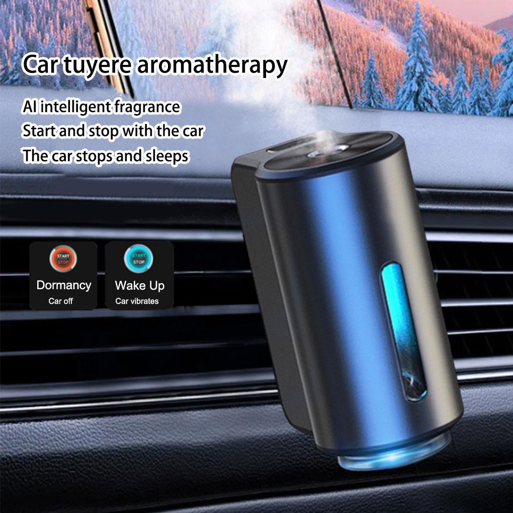 Car Air Adjustment Aroma Diffuser Oil Aroma Diffuser Fragrance Aroma Diffuser Car Delicate Fragance Aroma Black