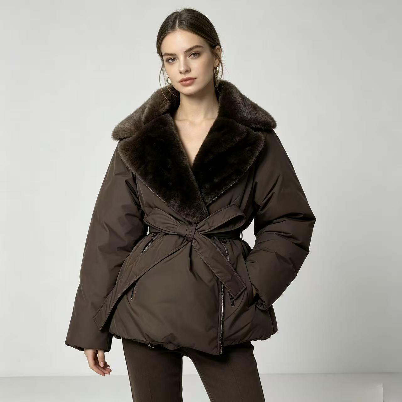 Women`s 2026 Winter Faux Fox Fur