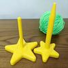 3D Printed Yarn Spinner Smooth Rotating Yarn Holder Cute Star Tangle-Free Yarn Spinner for Crocheting Knitting Lovers