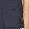 STONE ISLAND Solid Color V-Neck Zipper Loose Sleeveless Vest Men Vests L1S15G100005S0354-V0020