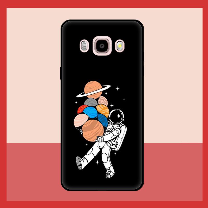 Sky Space planet Moon stars Cover For Samsung Galaxy J4 J6 Plus J8 A6 A8 A7 A9 2018 J1 A3 A5 2016 J7 J5 J3 2017 Case