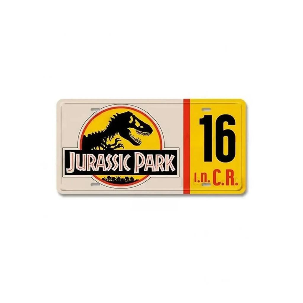 Vintage Jurassic Park Explorer Metal Signs Ideal for Garage Club Man Cave Bar Pub or Hotel Wall Decor for a Nostalgic Touch