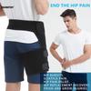 Adjustable Compression Hip Brace Support Belt for Pulled Groin Muscle Hip Joints Arthritis Protector Legwarmers