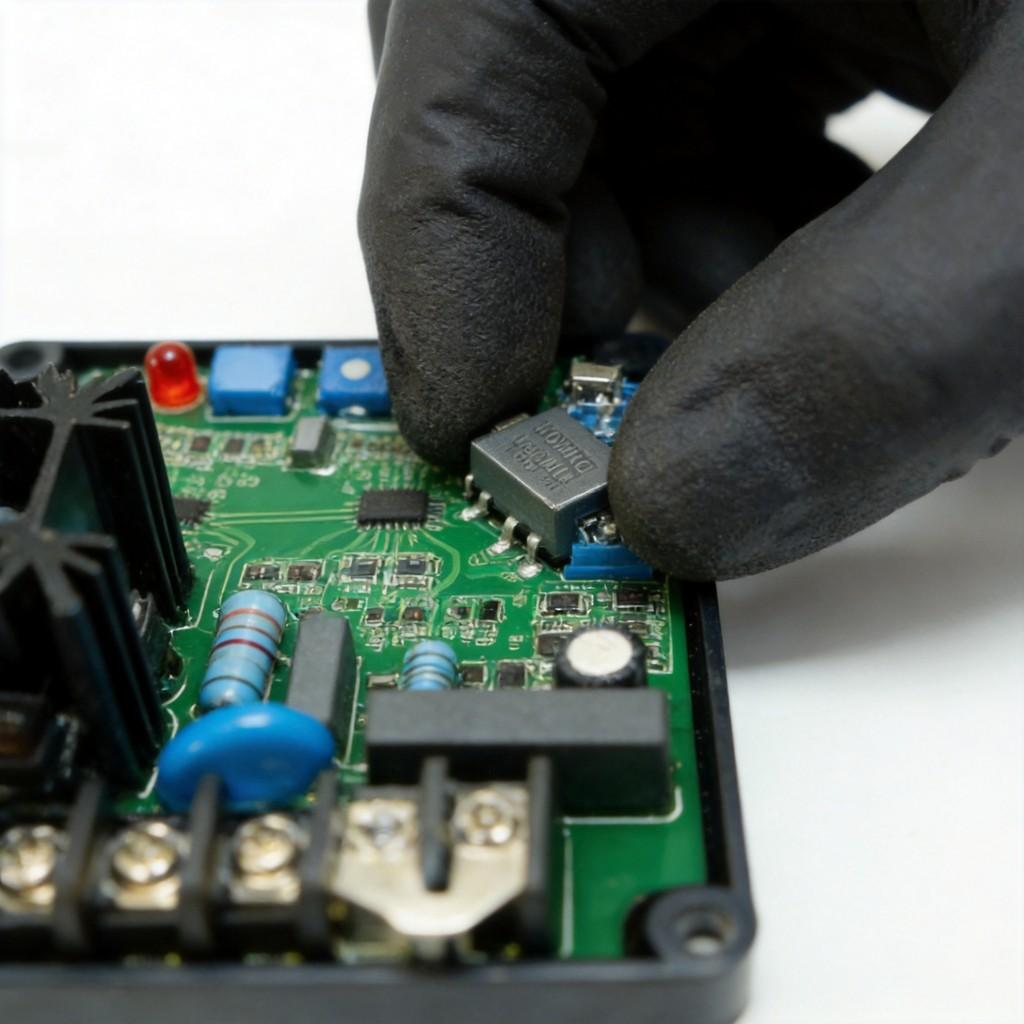 Diesel Generator Gavr 8a Voltage Regulator With Automatic Voltage Control For Backup Power System