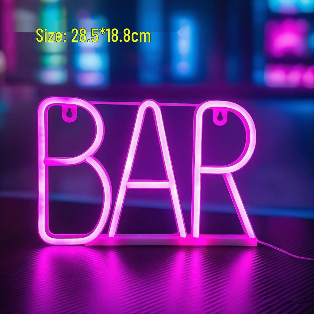 LED Neon Light Bar: Cross-Border Wall-Mounted Decoration for Christmas & Holiday Atmosphere