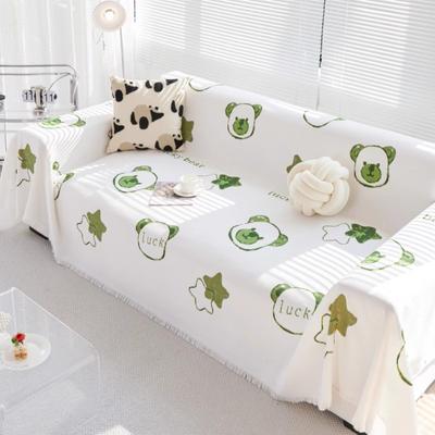 Waterproof Anti-Fouling Sofa Towel Four Seasons Universal Cartoon Cute Sofa Cushion Cover All-Inclusive Universal Cover Cloth