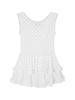 Nep Nep Layered Dot Frill Dress_White