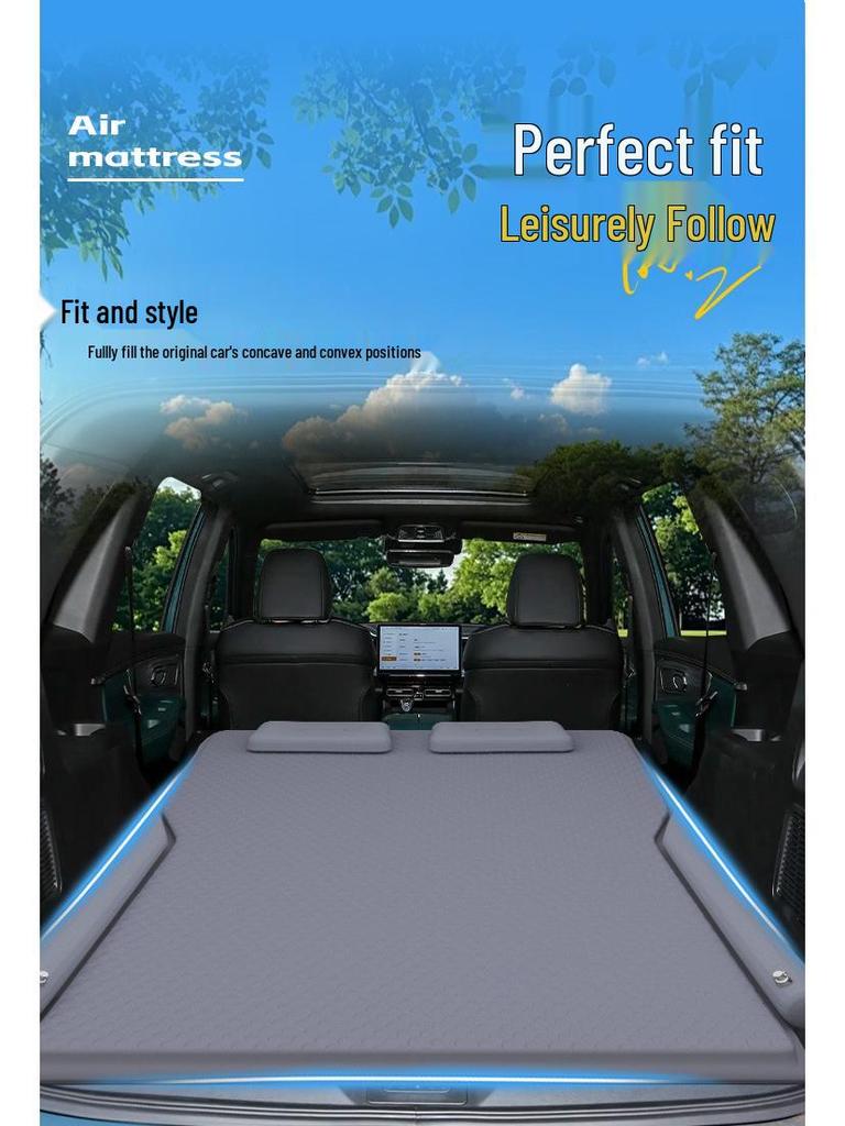 Trumpchi GS8 Foldable Inflatable Car Bed Mattress for SUV Rear Seat or Trunk