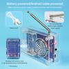 HU-017A HU-017BRDA5807S Radio Kit FM DIY Electronic Parts Learning Set 87-108MHz Board Kit for Electronic Component Accessories