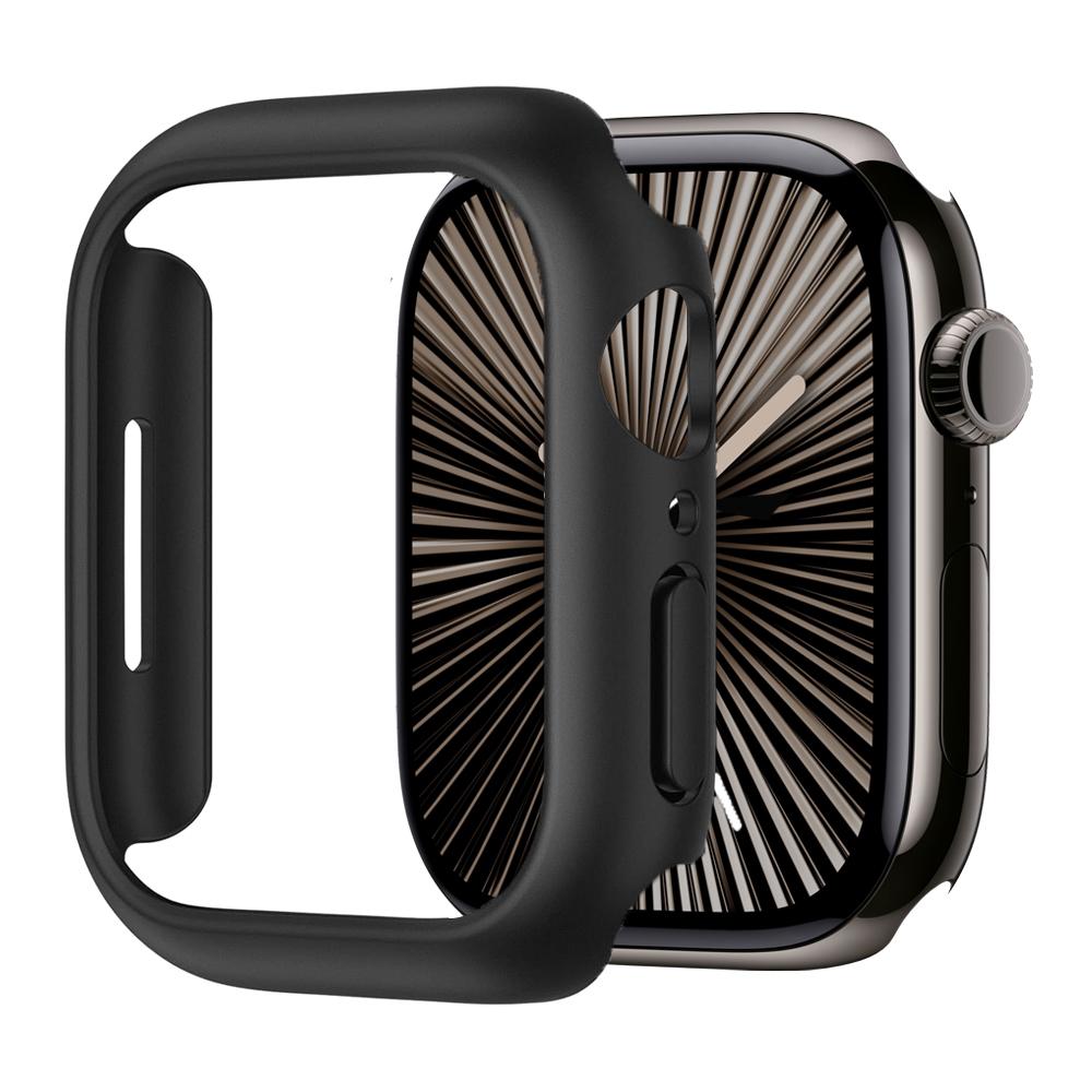 Schutzhülle für Apple Watch Case 46mm 42mm 41mm 45mm 44mm 40mm 38mm Zubehör PC Schutz Stoßfänger iWatch Serie 10 9 7 8 6 se 5 4 3