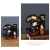 Children's Halloween Countdown Advent Calendar with LED Light for Home Decors Daily Changeable Wall Decors for Kids