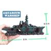 Aquarium Ship Decoration Realistic Pirate Ship  Aquarium Landscaping Ornaments For Fish Tank