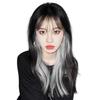 Seamless Gradient Clip-in Ear Dye Hair Extensions for Women