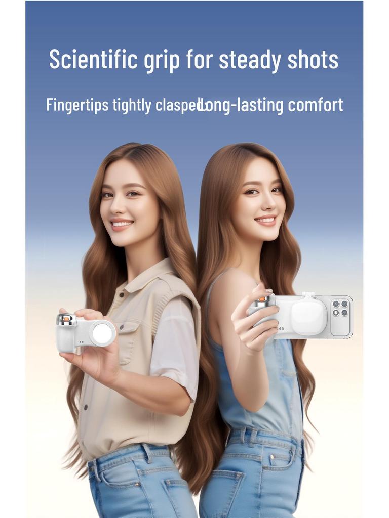 K02 Magnetic Bluetooth Shutter Remote P135 Selfie Stick for TikTok, Vlog, Video, and Live Streaming
