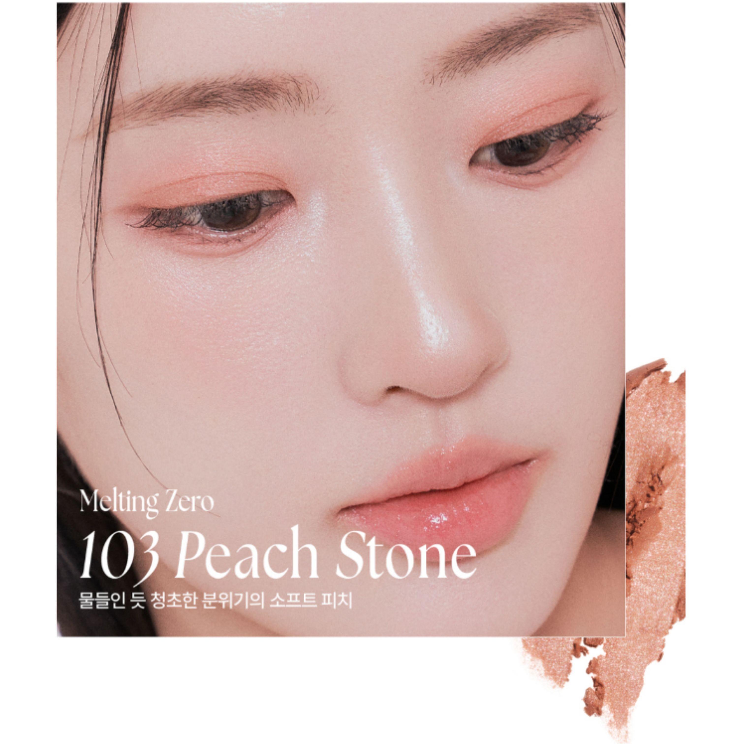 MUZIGAE MANSION One & Only Single Shadow 2g (11 Colors) Melting Zero 103 Peach Stone
