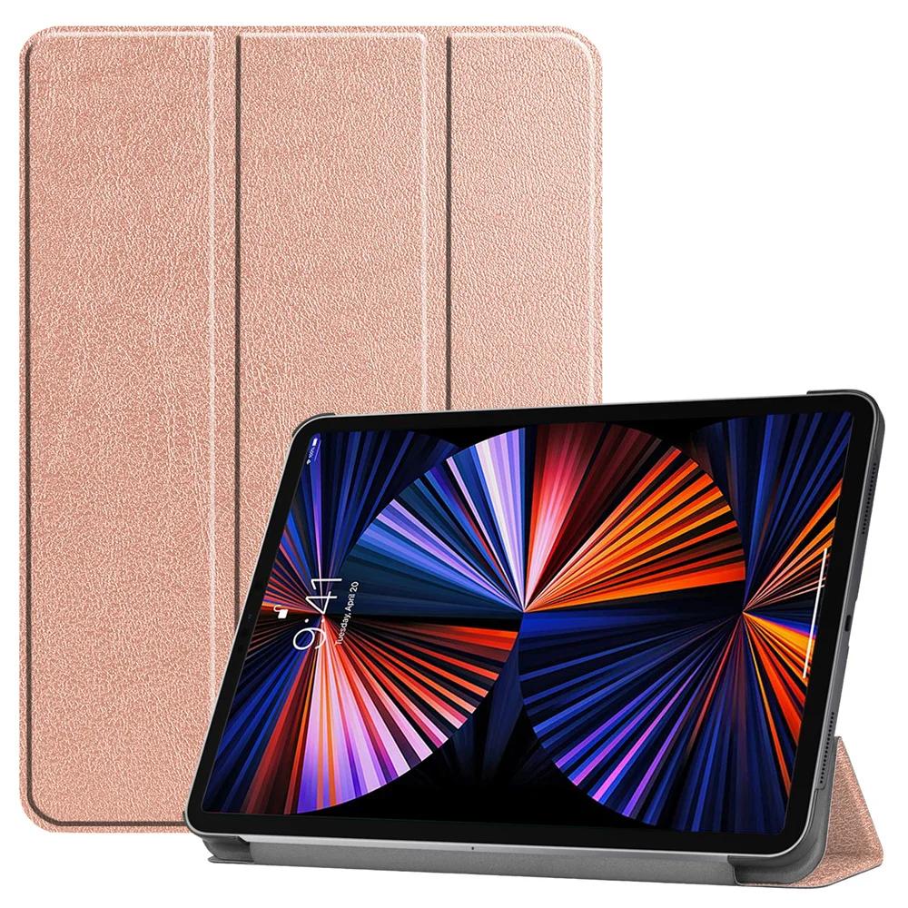 Hülle für Apple iPad pro 12.9 2021 PU Klappständer-Abdeckung für Apple iPad pro 12.9 2018/2020/2021/2022 Tablet-Hülle Funda