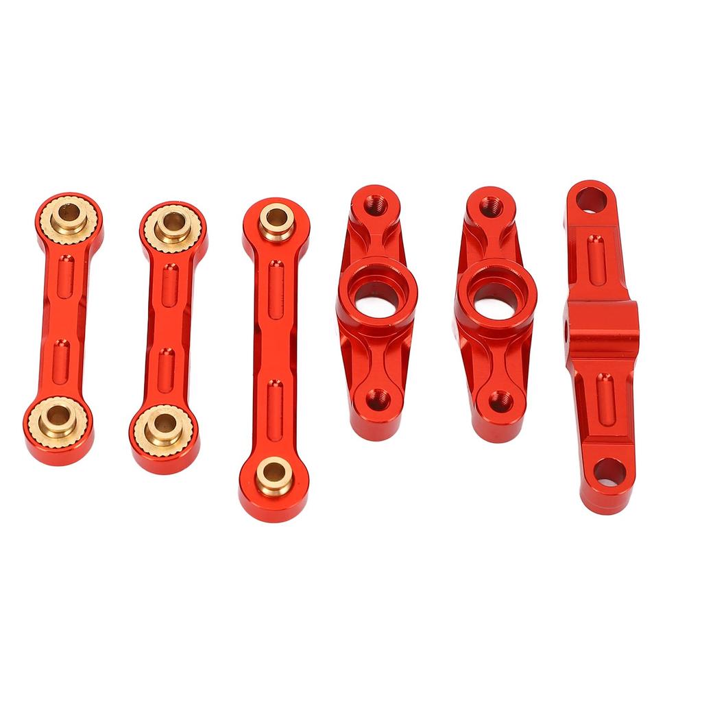 RC Car Steering Tie Rod Alloy Enhanced Performance Steering Assembly Upgrade Parts for  02 RC Car