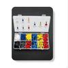 Crimp Terminal Set, Copper Pin Terminal, PreInsulated, Quick Connect, Electronic Wiring Mixed 300pcs